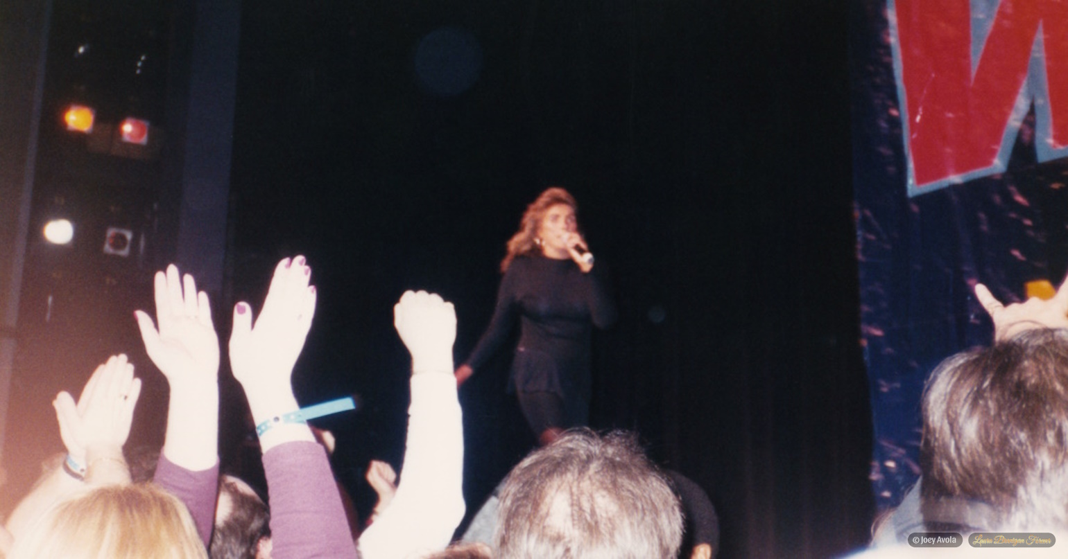 Laura Branigan at Dance Party IV at The Theater At Madison Square Garden - New York, NY (3/15/1996)