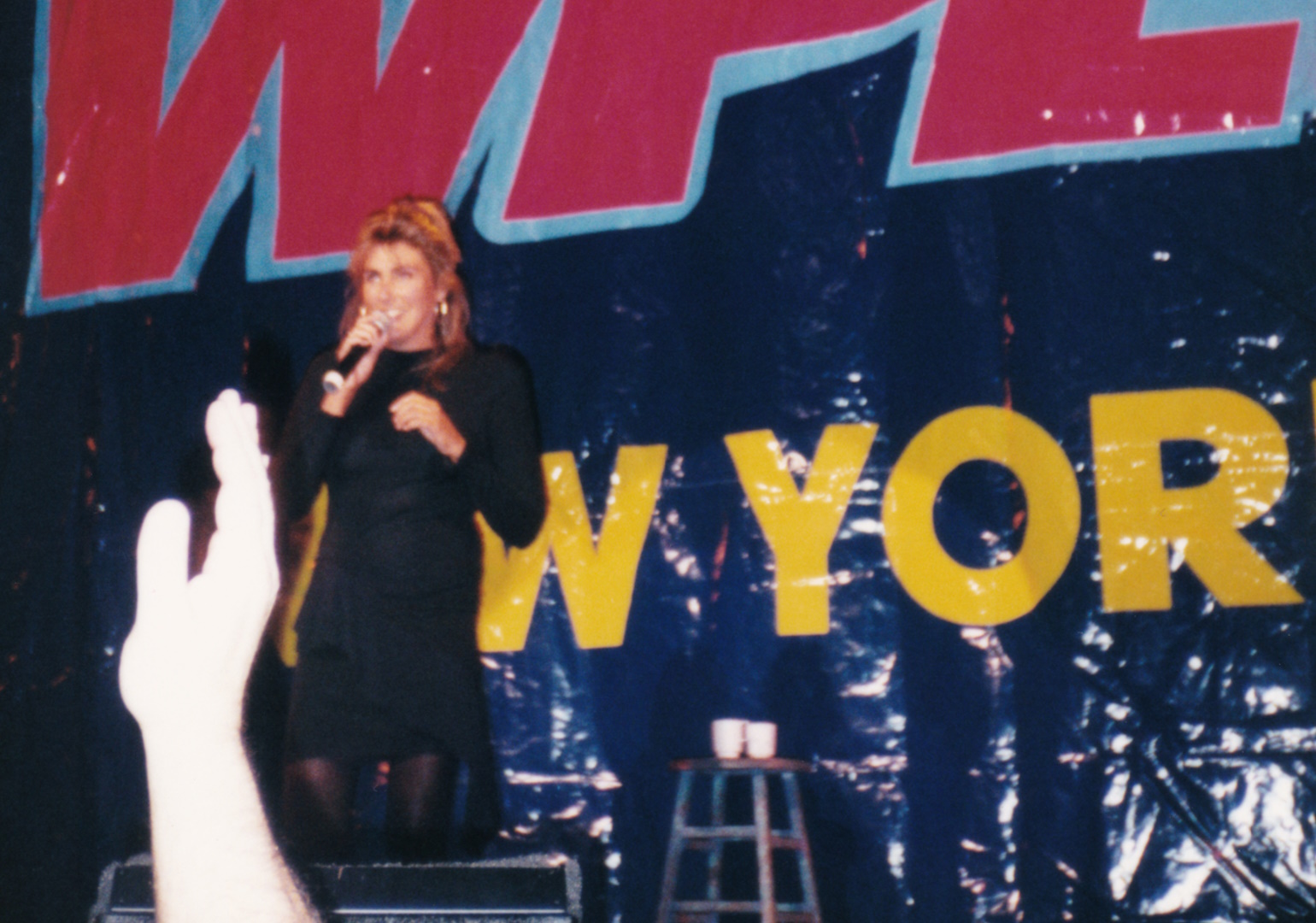 Laura Branigan at Dance Party IV at The Theater At Madison Square Garden - New York, NY (3/15/1996)