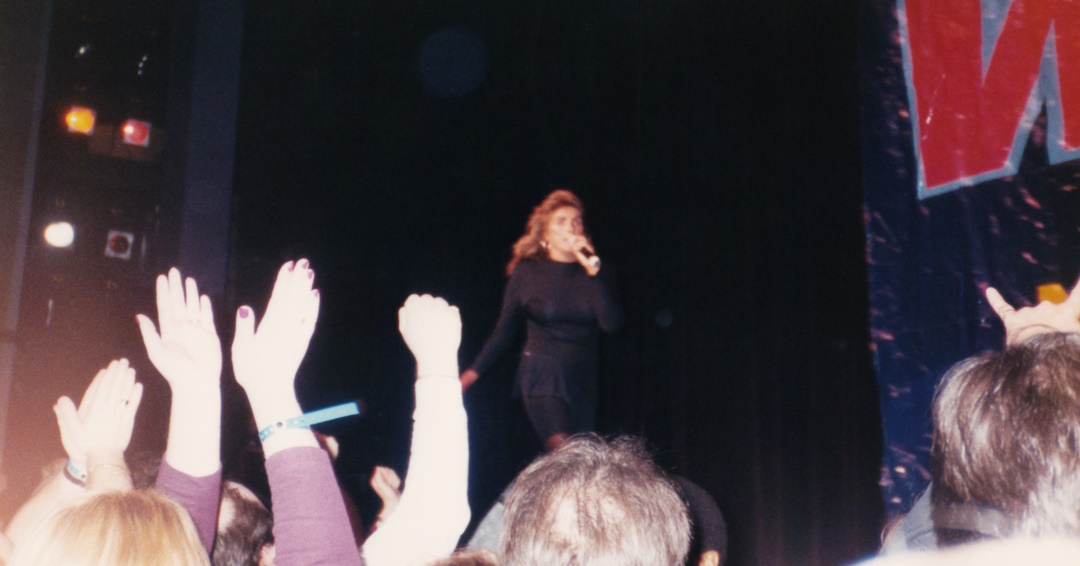 Laura Branigan at Dance Party IV at The Theater At Madison Square Garden - New York, NY (3/15/1996)